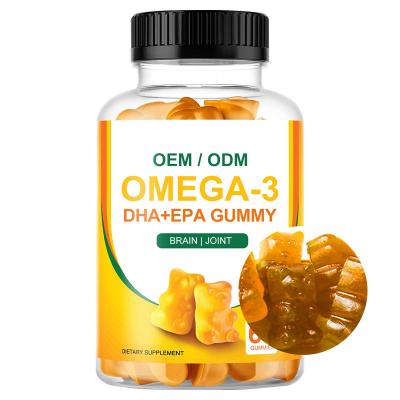 China Vegan DHA EPA Omega 3 Softgels Gummies Supplements Brain Joint Protect for sale