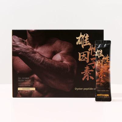 China OEM Oyster Peptide Coffee Powder Natural Male Libido Supplements for sale