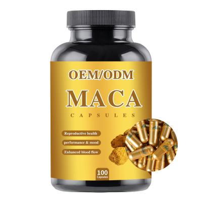 China OEM Male Enhancement Maca Root Supplement Capsule 1500 Mg for sale