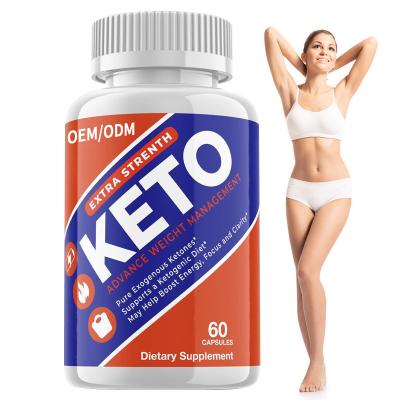 China FDA Keto Slim Capsules Weight Fat Management Loss Keto Supplement For Women And Men for sale