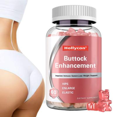 China Private Label Healthcare Supplements Women Natural Butt Enhancement Gummies 60 PCS/ Bottle for sale