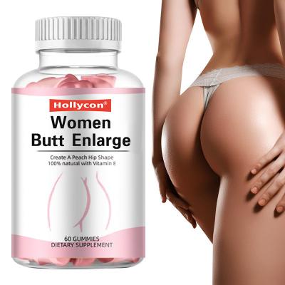 China High Quality Hebal Supplement Butt Enlargement Gummies 60 PCS / Bottle Custom Flavor for sale