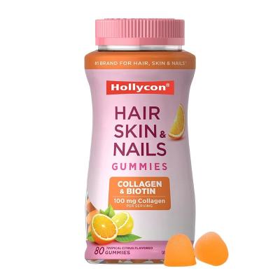 China GMP Healthcare Supplement OEM Supports Healthy Hair Skin And Nails Vitamin Gummies for sale