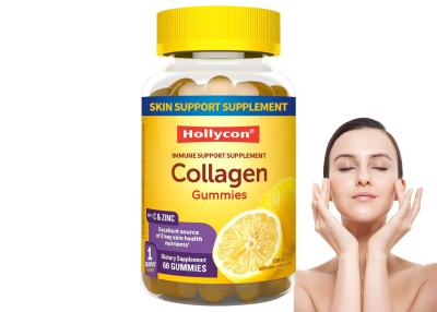 China COA Collagen Gummies With Vitamin C Zinc Biotin 60PCS For Skin Health Immune Support Supplement for sale