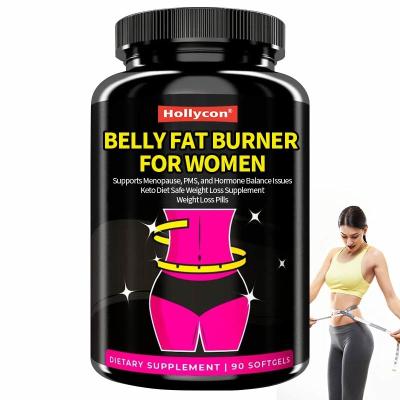 China Belly Fat Burner For Women Supports Menopause PMS And Hormone Balance Keto Diet Weight Loss Supplement for sale