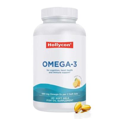 China Wholesale Omega-3 Soft Gels EPA & DHA for Immune Support Brain & Heart Health for sale