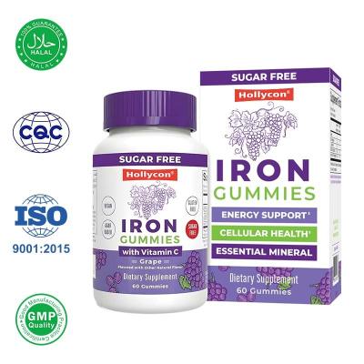 China Factory Iron Supplement Gummies Support Energy Immune Help Iron Deficiency for sale