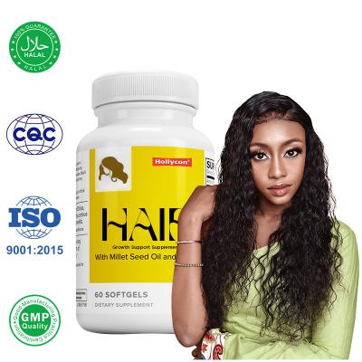 China Supplier Hair Growth Support Supplement Support Stronger Thicker Healthier Hair for sale