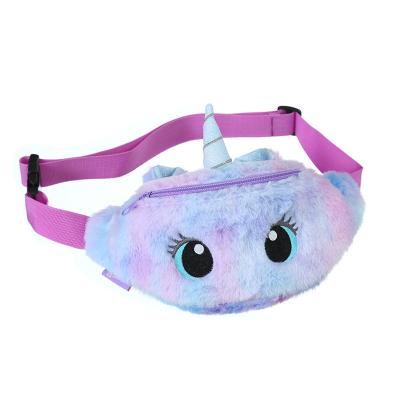 China High Quality Unicorn Cartoon Custom Messenger For Day Waist Bag Low Price Wholesale Girls Kids Cute Waist Bag for sale