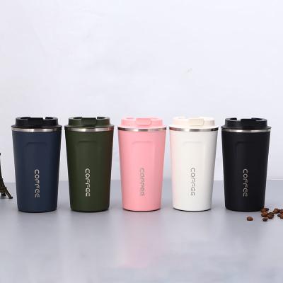 China Large Capacity 2021 Cup Stainless Steel Coffee Tumbler Coffee Thermos Travel Mug Thermo for sale