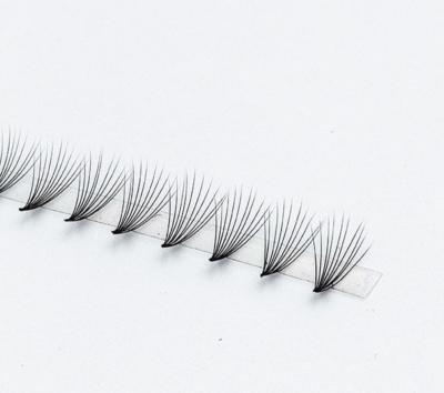 China Natural Long Lashes False Eyelash Extension Wholesale Pre Fan Seller Raw Material To Make Eyelashes Semi Full Eyelash for sale