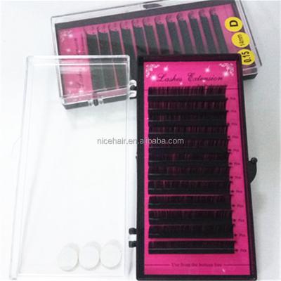 China 16lines Professional Lashes Wholesale, Colored Flat Eyelash Extension Factory Supplier for sale