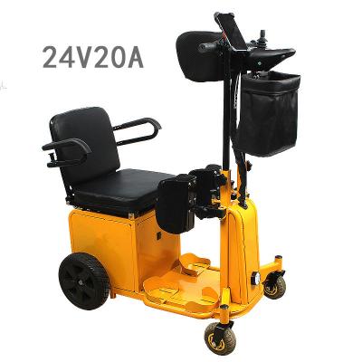 China Simple Easy Standing Electric Solid Scooter for Adults & Disabled for Driving Outings-Walker & Rollator 93*62*90cm for sale