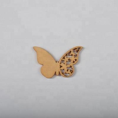 China Europe Wholesale Laser Cut Wooden Butterfly Craft Decoration for sale