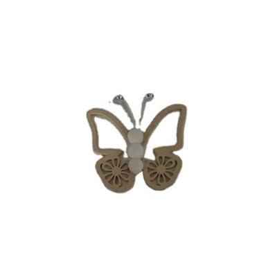 China Europe Wholesale Laser Cut Wooden Butterfly Craft Decoration for sale