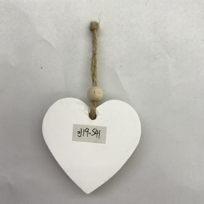 China Plaster Plaster Heart Craft Decoration for sale