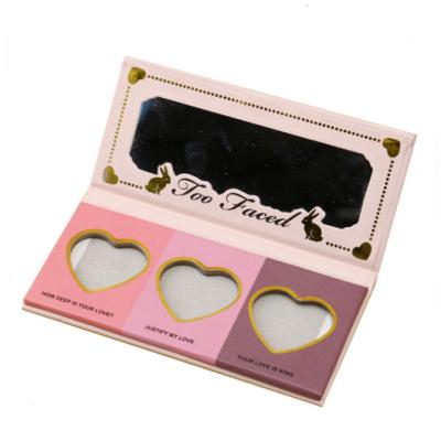 China Low Price Customized Cardboard Color Special Shaped Openable Cosmetic Tool Packaging Box for sale