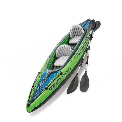 China High Quality PVC Inflatable Boat Fishing Boat One Piece Inflatable Boat Youth PVC PVC Inflatable Kayak For Two Person for sale