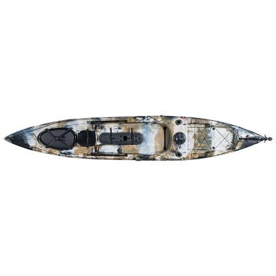 China New Dace Pro Wholesale Plastic LLDPE/HDPE Angler 14ft Plastic Kayak for sale