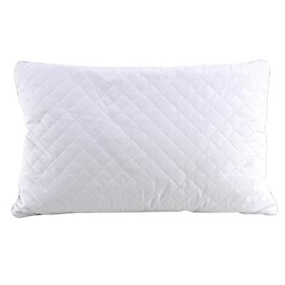 China Durable Zippered Waterproof Plain Cotton Pillowcase Pillow Case Cover for sale