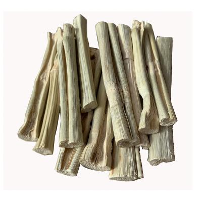 China Natural Soft Bamboo Sticks Stocked Animal Small Molar Pet Chew Toys for sale