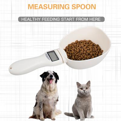 China Automatic Detachable Electronic Digital Pet Food Doser Scale For Dog Cat for sale