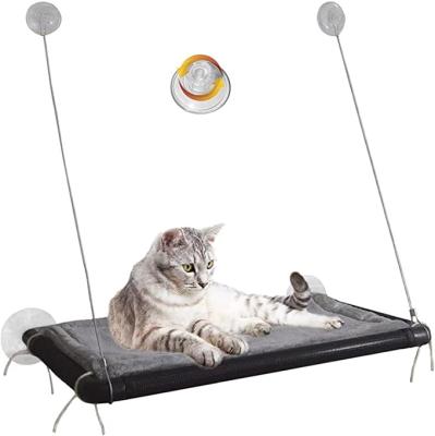 China 2022 Latest Product Extra Large Breathable Suction Cups Sturdy 4 Types Sitting Indoors Cat Bed Cat Window Perch Hammock for sale