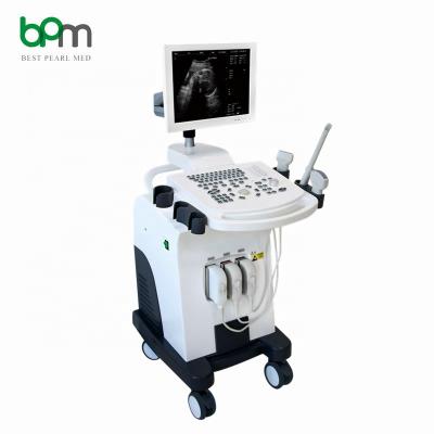 China Mobile 2D Trolley Gynecology Medical Doppler Ultrasound Machine Diagnostic Ultrasound BPM-BU110 for sale