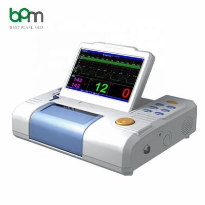 China Support wired & Wireless Portable Networking BPM-FM703 TOCO Maternal Fetal Heart CTG Fetal Monitor for Single or Twins for sale