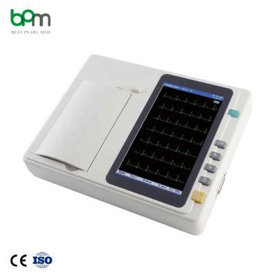 China BPM-E607 China Best Metal Price For 6 Channel Portable Ecg Machines for sale