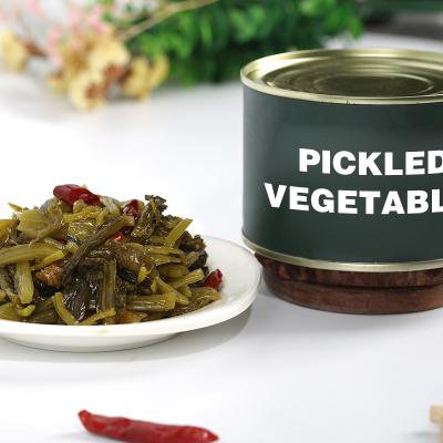 China Top Selling Canned Vegetable Canned Spicy Vegetables Tin Can Food , Chinese Cabbage 470*320*175 Nutrient Seasoned 30 Days 24 for sale