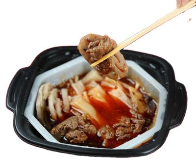 China Hot-selling instant falvor beef fast food hotpot self heating food for sale