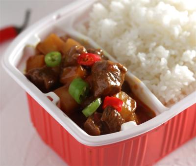 China MRE Camping Top Selling Rice Beef With Potato Self Heating Rice Instant Rice for sale