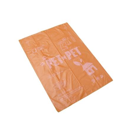 China Viable Wholesale Degradable Portable Poop Bag Dog Waste Bags Custom Printed Poop Bags en venta