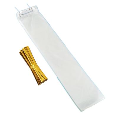 China Recyclable Micro Perforated Window Bag High Quality CPP BOPP Packaging Chopstick Cellophane Bag zu verkaufen