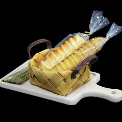 China Recyclable BOPP CPP Cellophane Bags Bread Micro Clear One Stop Bag BRC BSCI Proved Factory Bakery Package Plastic Vegetable zu verkaufen