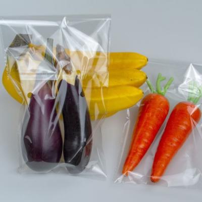 China Factory Manufacture Recyclable Anti Lettuce Hazy Vegetable Packaging Bag Self Adhesive Cellophane Bag en venta