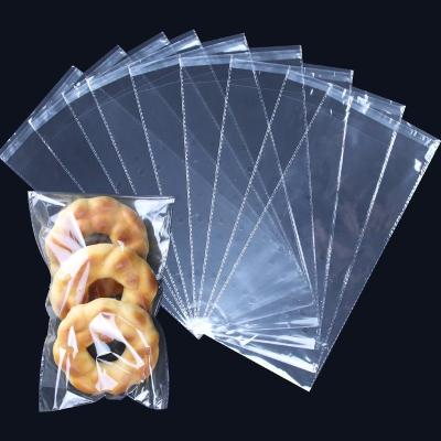 China High Recyclable Bread Cellophane Plastic Bag Self Adhesive Self Sealing Clear Bag for sale