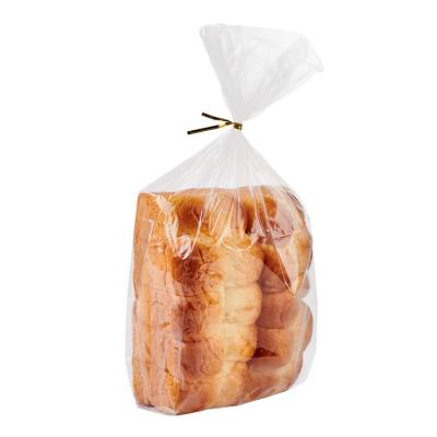 China Transparent 10x23 CPP Safety Cellophane Bags Cello Bread Bags with Clear Twist Ties for Bread Bread Cellophane Bags French Baguette zu verkaufen