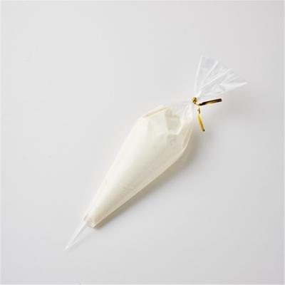 China LTB1325 Security Piping Bag High Quality Clear Cream Cellophane Packaging Bags Cone Packing Bag for sale