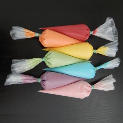 China LTB1630 Security Piping Packaging Bags High Quality Clear Cellophane Cream Cone Packing Bag Te koop