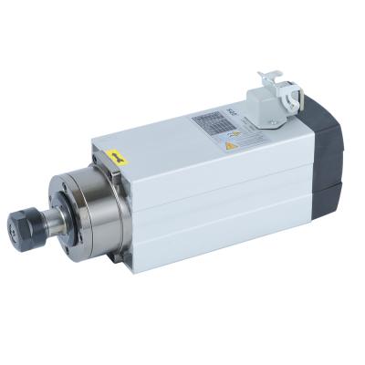 China 2.2KW HQD GDF46-18Z/2.2 18000rpm Square Spindle Milling Air Cooled Motor for CNC Woodworking Machine for sale