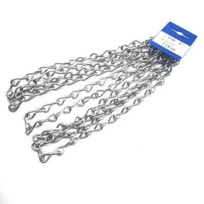 China METAL Hanging Chain Jack Chain Galvanized Chain Price Electro Galvanized Single / Double Hanging Jack Chain for sale