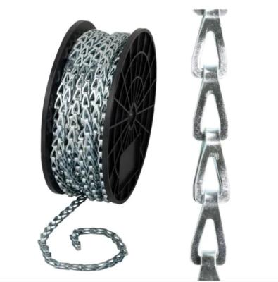 China New Galvanized Decoration Sash Chain Sash Bowler Chain For Decoration And Hanging Lamp for sale