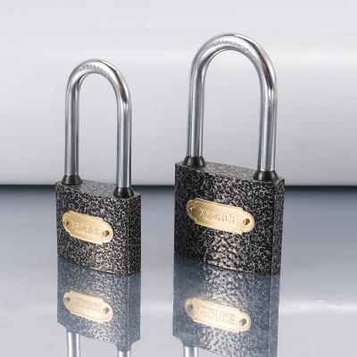 China High Security Sale Candado Candado Jet Padlock Long Beam Padlock Durable Hot High Quality Eco-Friendly Black Plastic Word Lock for sale