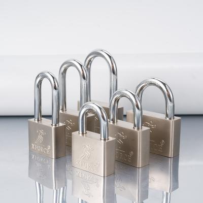 China Wholesale High Security Support Sample Lock Factory Price Square Open Beer Head Short Beam Iron Padlock Durable Anti-theft Lock for sale