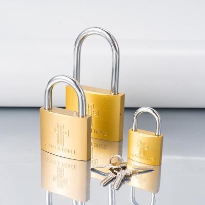 China High Security Low Price Cadeado Direct Sales Cadeado OEM Direct Sales Cadeado Sand Light Copper Atomic Lock Beam Lock Durable Hard Steel Padlock Long for sale