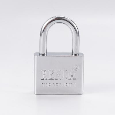 China Durable High Security In Candado Factory Price Direct Sales Candado Padlocks Cheap Silver Square Beam Lock High Quality Padlock for sale