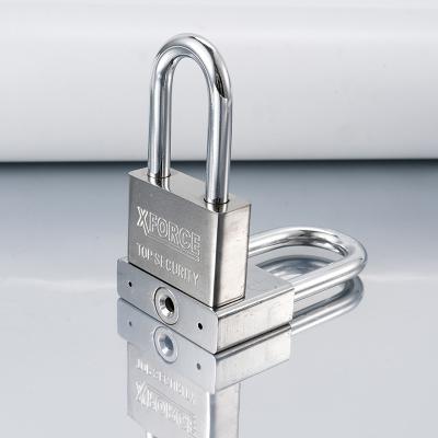 China Durable High Security 30 40 50 60 70 Mm Inspection Locked Solid Shackle Accepted Custom Size Cheap Price Iron Padlock for sale