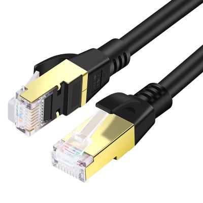 China Laptop Cat 8 Ethernet Cable, High Speed ​​40Gbps 2000Mhz SFTP LAN Wires Internet Patch Cable with RJ45 Connector for Modem, Router, PC for sale